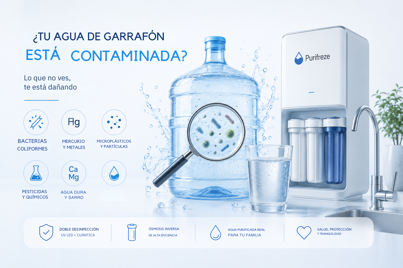 ¿El agua de garrafón en Mérida está contaminada? Lo que Profeco y la UNAM dicen al respecto